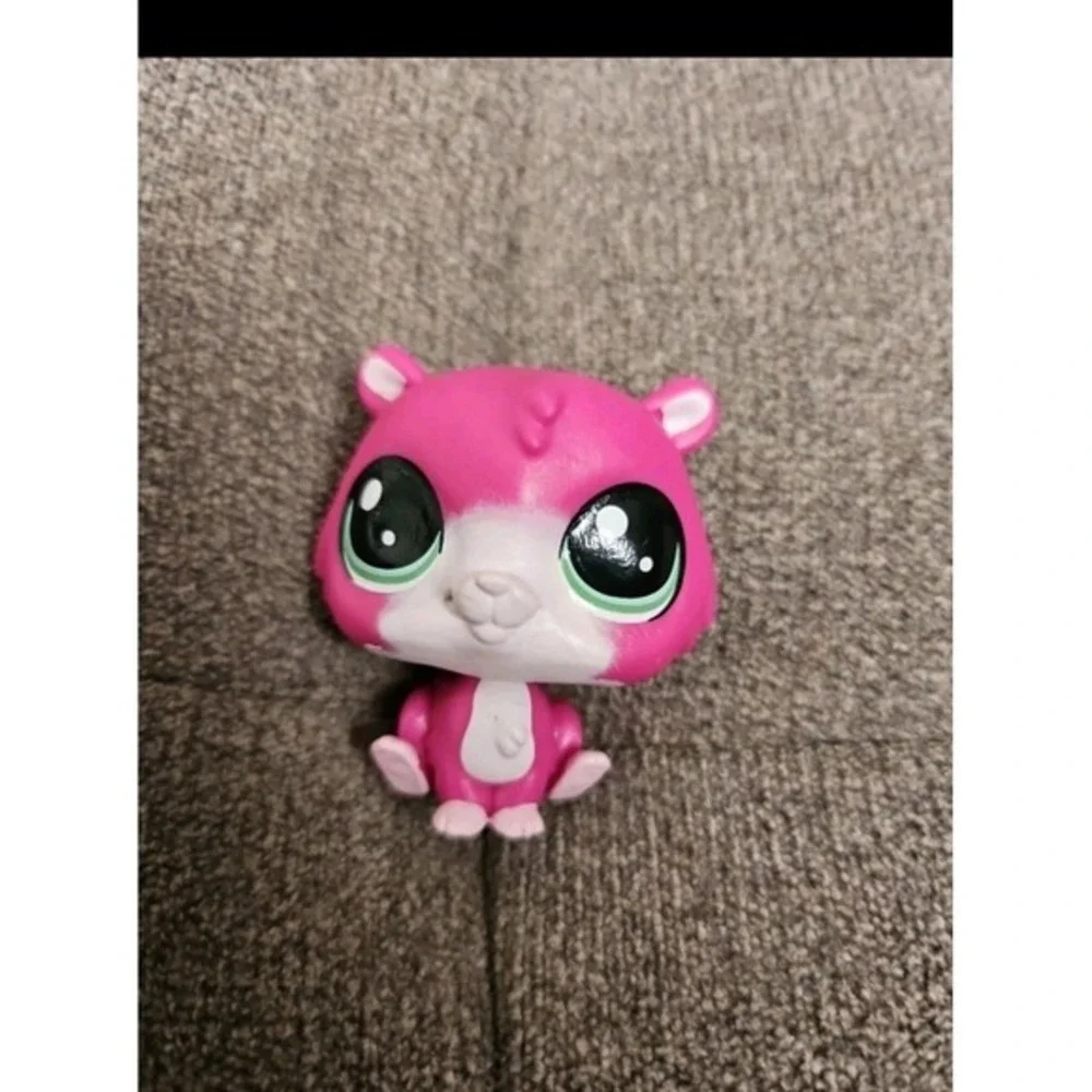 Hasbro Littlest Pet Shop (LPS) Series 4 Thirsty Pets Hamster, number #4-176‎